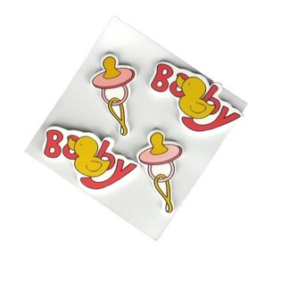 DEKORATIONSTICKERS - BABYROSA (20 st.)