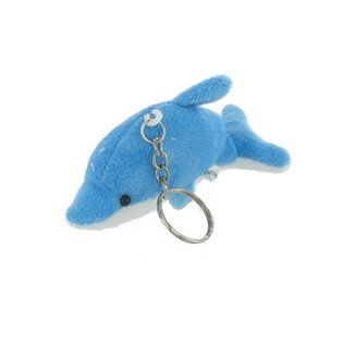 PLYSCH DELFIN NYCKELRING MED LJUS (18 st.)
