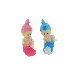 Baby i Sko Dekoration 7 cm (16 st)