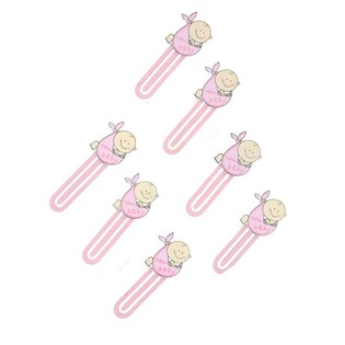 LITET BOKM&Auml;RKE BABY - ROSA (12-pack)