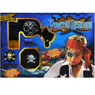 STORT PIRATSET MED SMINK (2 st.)