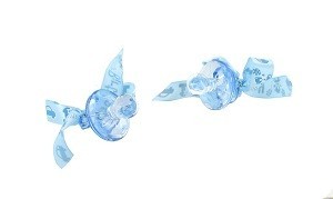 DEKORATIV NAPP - BABYBL&Aring; (12-pack)