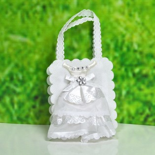 Br&ouml;llopsp&aring;se f&ouml;r G&aring;vor - Modell Brudkl&auml;nning (12-pack)