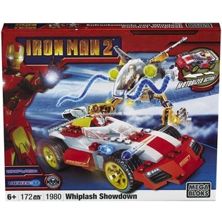 MEGA BLOKS Iron Man 2 Whiplash Showdown Lekset - 1980