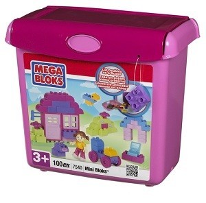MEGABLOKS MINI BLOKS - 7540 Byggklossar (100 delar)
