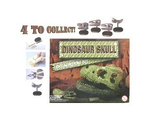 Utgrävningsset Dinosauriedödskalle (12 st.)