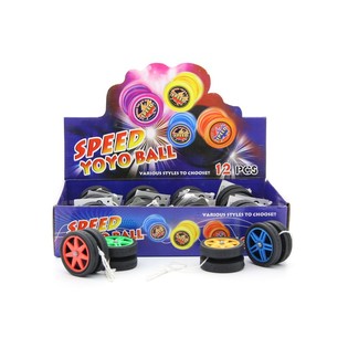 D&auml;ck-Jojo "Speedy" i Display (12-pack)