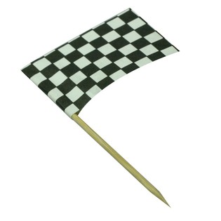 SM&Aring; RACINGFLAGGA COCKTAILPINNAR (135 st)