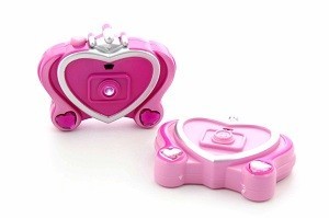 Prinsessor Diakamera med Ljus - Leksakskamera (12-pack)