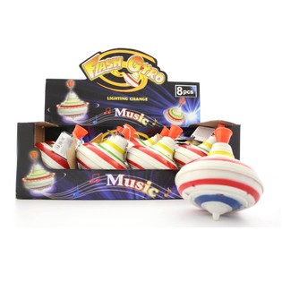 MEGA SNURRA MED LJUS OCH LJUD (8-pack)