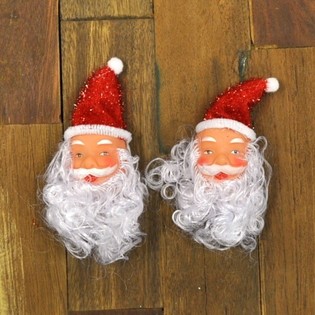Sm&aring; jultomtehuvuden, 2-pack (12 set)