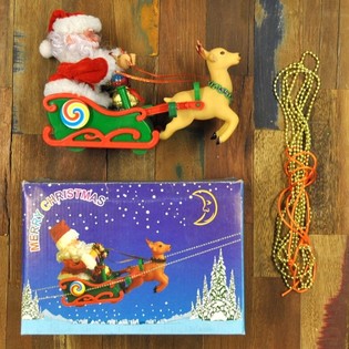 JULTOMTEN I JULSL&Auml;DE MED MUSIK (2-pack)