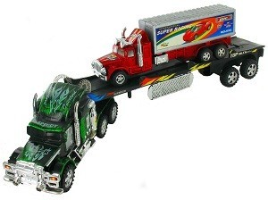 TRUCK + TRAILER (LASTBIL MED SLÄP)