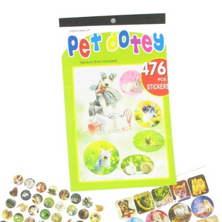 STICKERBOK MODELL - DJUR (12 st.)