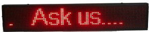 LED-ljusskylt