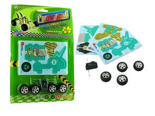 3D-skumpussel gokart med motor (24 st)