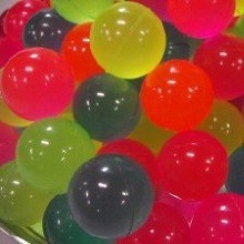Studsbollar i Starka F&auml;rger 3,5 cm (100-pack)