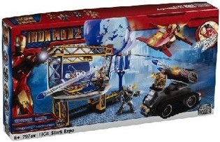 MEGABLOKS IRON MAN 2 STARK EXPO LEKSET