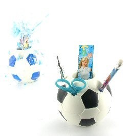 Fotboll Pennst&auml;ll inkl. Blyertspennor etc. (12-pack)
