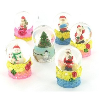 LITEN SNÖGLOB MED LED-BELYSNING (12-pack)