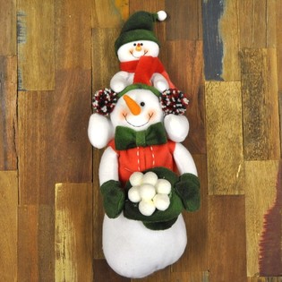 MJUK SN&Ouml;GUBBE MED SN&Ouml;BABY P&Aring; AXLARNA 38 CM.