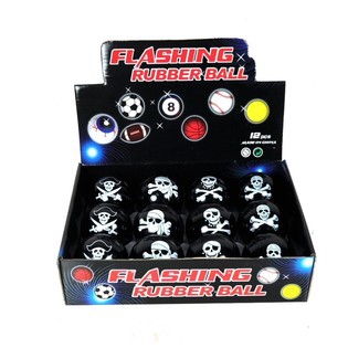 PIRATSTUDSBOLL UTAN LJUS I DISPLAY (12 st.)