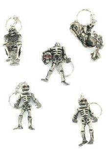Nyckelring Skelett (24-pack)