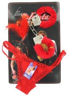 BE NAUGHTY SET - MODELL 2 (2 st)