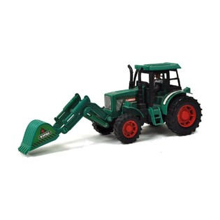 STOR TRAKTOR MED GR&Auml;VARM I DISPLAY (9 st)