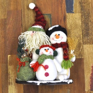 LYXIG JULDEKORATION FAMILJ (1 st)