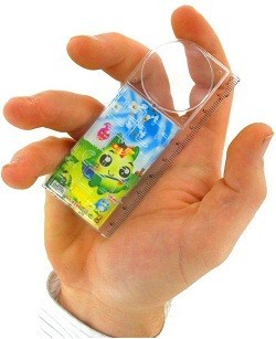Linjal med Inbyggt Förstoringsglas & Spel (100 st.)