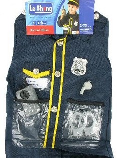 Maskeraddr&auml;kt Polis Set
