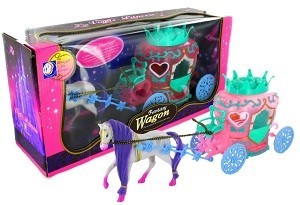 FANTASYVAGN MED LJUS OCH MUSIK