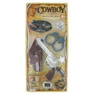 Stort Cowboy-set p&aring; Kort (6-pack)