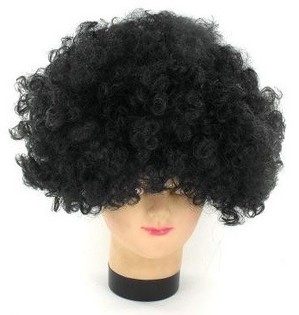 Afroperuk Svart (5-pack) - Grossist Festartiklar