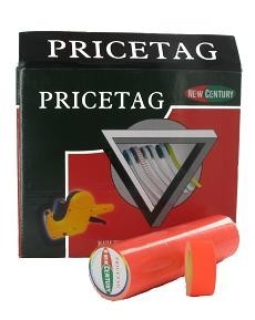 Prislappar - Orange (100 rullar)