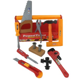 Verktygsl&aring;da med Leksaksverktyg | Power Tool Set