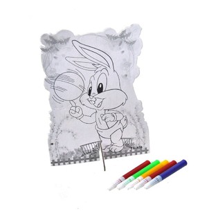 M&aring;larbild med Filtpennor (10-pack)