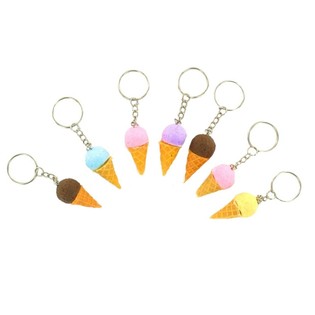 Nyckelring formad som en glass (12-pack)