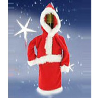 Vinflasktr&ouml;ja Jultomten (12-pack)