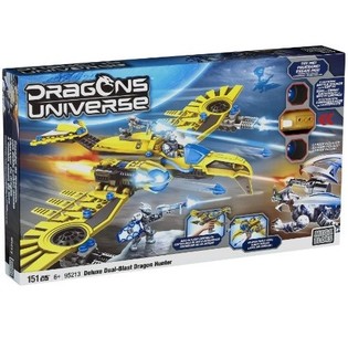 MEGA BLOKS DLUXE DUAL-BLAST DRAKJÄGARE
