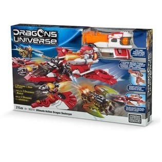 Mega Bloks Ultimate Action Dragon Destroyer Byggsats