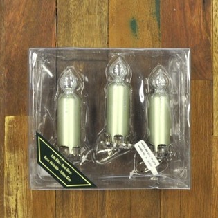 3 Julgransljus Dekoration med Clip (6-pack)