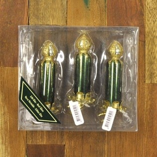 3 Dekorativa Julgransljus med Clips (6-pack)