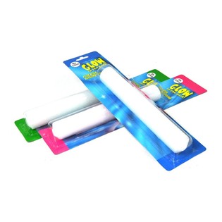 Skumplast Glow-in-the-Dark-Lysstavar (8 st)