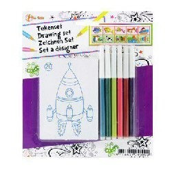 Ritset med 6 tuschpennor (5-pack)