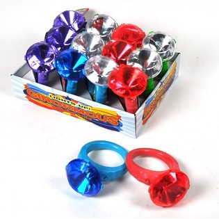 Stort Bling Bling Lysande Ringarmband (12 st)