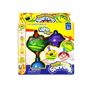 Djur-Snurror med LED-Belysning (6-pack)