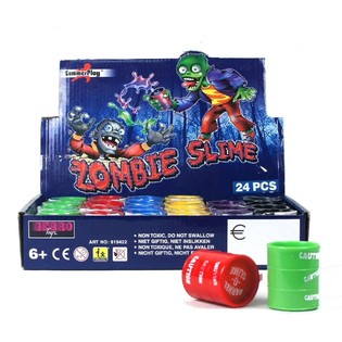 Mini-slime i tunna (24-pack)