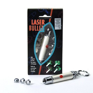 Lyxig nyckelring med laserpekare (10-pack)